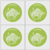Stier, Sternzeichen, Horoskop, Astrologie Aufkleber (Vorderseite)