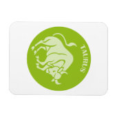 Stier, Sternzeichen, Horoskop, Astrologie Magnet (Horizontal)