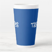 STIER-STERNZEICHEN-KAFFEE Latte Tasse (Vorderseite)