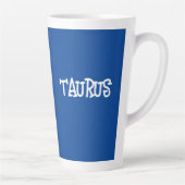 STIER-STERNZEICHEN-KAFFEE Latte Tasse (Rechts)