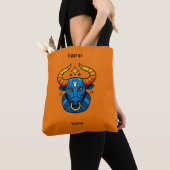 Stier-Sternzeichen - Minimalistischer goldener Him Tasche (Von Nahem)