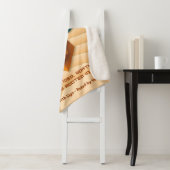 Stier-Sternzeichen Modern 3D mit Affirmationen Sherpadecke (Beispiel)