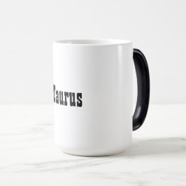 Stier-Sternzeichen-Morphing-Mug Verwandlungstasse