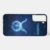 Stier-Sternzeichen Samsung Galaxy Hülle (Rückseite (Horizontal))