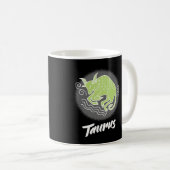 Stier-Sternzeichen-Symbol Kaffeetasse (VorderseiteRechts)