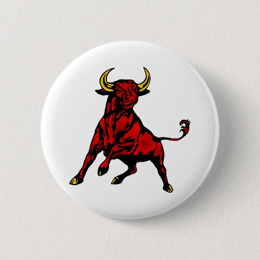Stier Stier Button (Vorderseite)