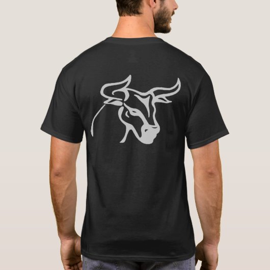 Stier-Stier T-Shirt (Rückseite)