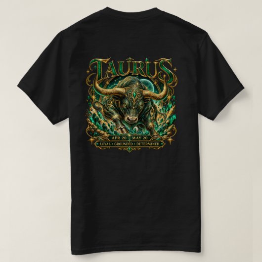Stier T-Shirt (Design Rückseite)