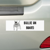 Stier-Terrier-Autoaufkleber Autoaufkleber (Auf Auto)