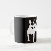 Stier-Terrier-Kaffee-Tasse Kaffeetasse (Vorderseite Links)