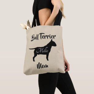 Stier-Terrier-Mama (addieren Sie den Namen des Tasche