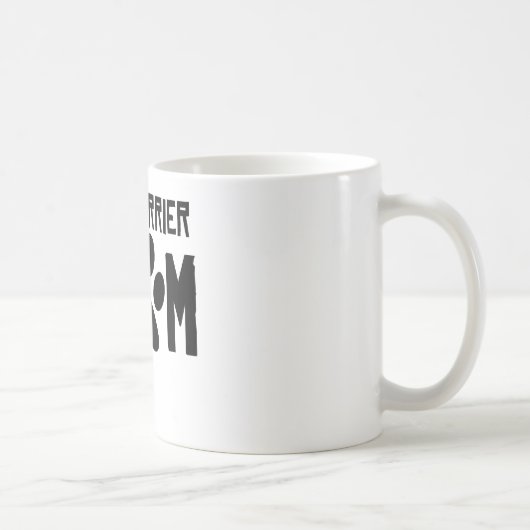 Stier-Terrier-Mama Kaffeetasse (Rechts)