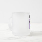 Stier-Terrier-Mama-Tasse Mattglastasse (Vorderseite Links)