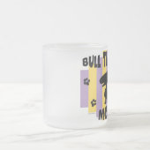 Stier-Terrier-Mama-Tasse Mattglastasse (Mittel)