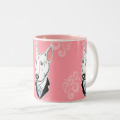 Stier-Terrier Tasse (VorderseiteRechts)