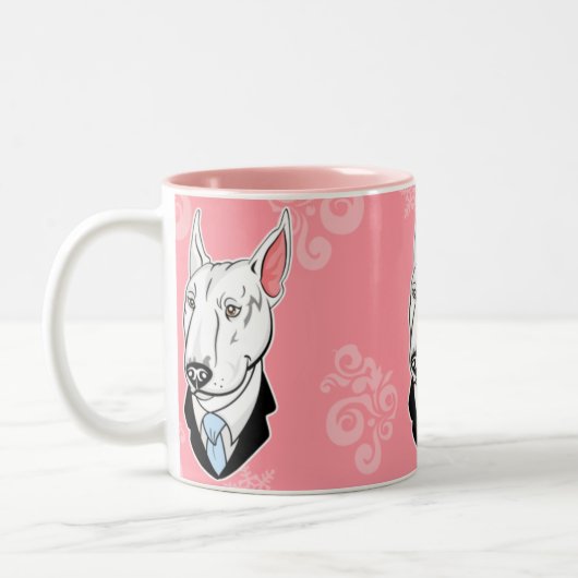 Stier-Terrier Tasse (Links)