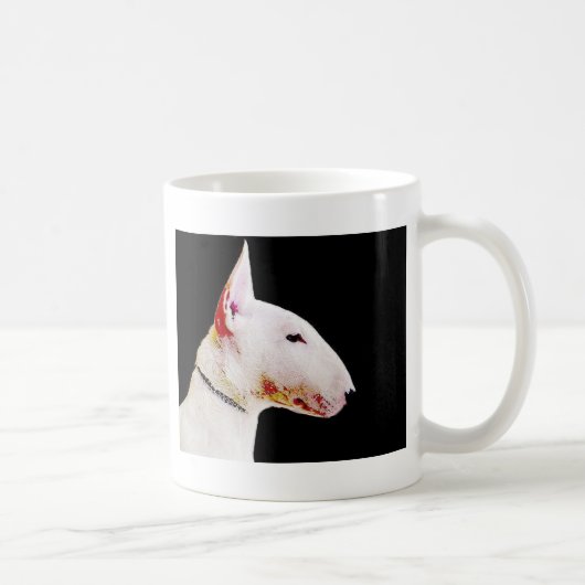 Stier-Terrier-Tasse Kaffeetasse (Rechts)