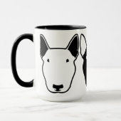 Stier-Terrier-Tasse Tasse (Links)