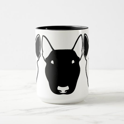 Stier-Terrier-Tasse Tasse (Zentrum)