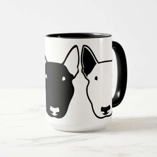 Stier-Terrier-Tasse Tasse (VorderseiteRechts)