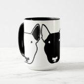 Stier-Terrier-Tasse Tasse (Vorderseite Links)