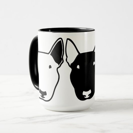 Stier-Terrier-Tasse Tasse (Vorderseite Links)