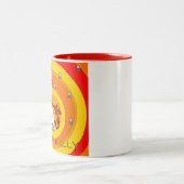 Stier-Terrier-Tasse Zweifarbige Tasse (Mittel)