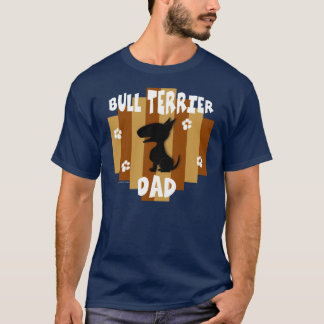 Stier-Terrier-Vater-Dunkelheits-T - Shirt