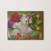 Stier-Tierkreis-Zeichen Puzzle (Horizontal)