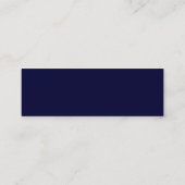 Stier-Tierkreis-Zeichen-Visitenkarte KRW Mini Visitenkarte (Rückseite)