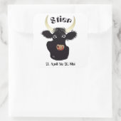 Stier - Tierkreiszeichen Aufkleber (Tasche)
