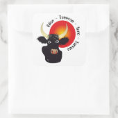 Stier - Tierkreiszeichen Aufkleber (Tasche)