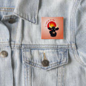 Stier Tierkreiszeichen Button (Beispiel)