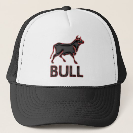 Stier Truckerkappe (Vorderseite)