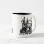 Stier und Dollar 3 Zweifarbige Tasse (VorderseiteRechts)