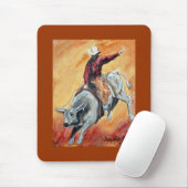 Stier und Reiter Mousepad (Mit Mouse)