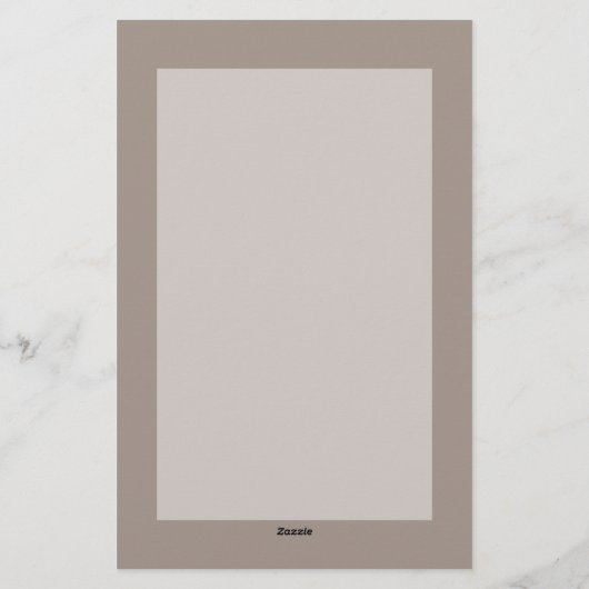 Stier und rosa Personalisierte Blumengestation Briefpapier (Rückseite)