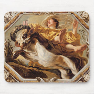 Stier, von den Zeichen des Tierkreises Mousepad