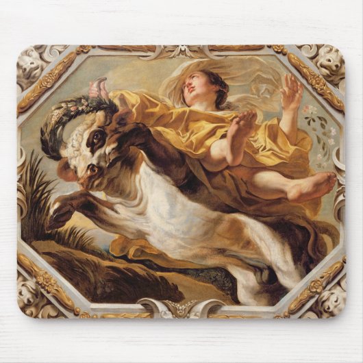 Stier, von den Zeichen des Tierkreises Mousepad (Vorne)