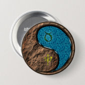 Stier & Wasser-Affe Button (Vorne & Hinten)