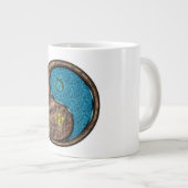 Stier & Wasser-Affe Jumbo-Tasse (Vorderseite Rechts)