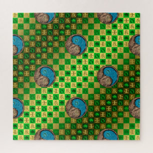 Stier & Wasser-Drache Puzzle