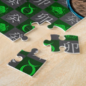 Stier & Wasser Kaninchen Puzzle (Seite)