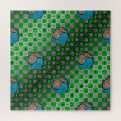 Stier & Wasser Kaninchen Puzzle (Horizontal)