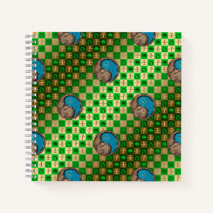 Stier & Wasser-Ratte Notizblock