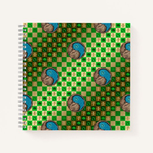 Stier & Wasser-Ratte Notizblock (Vorderseite)