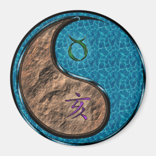 Stier & Wasser Schwein Magnet