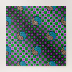 Stier & Wasser-Schwein Puzzle