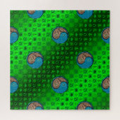 Stier & Wasser Ziege Puzzle (Horizontal)