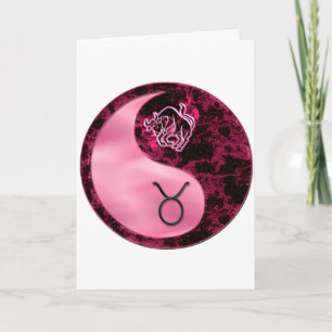 Stier Yin Yand Karte